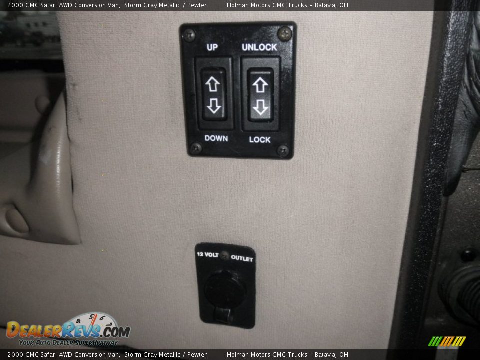 2000 GMC Safari AWD Conversion Van Storm Gray Metallic / Pewter Photo #18