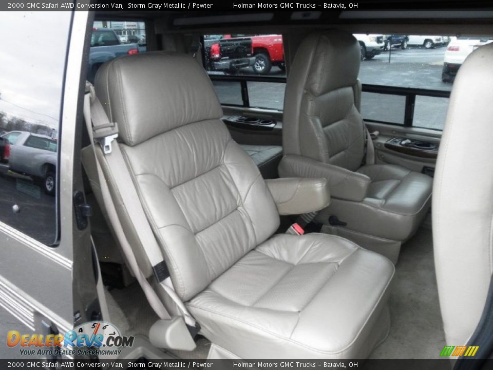 2000 GMC Safari AWD Conversion Van Storm Gray Metallic / Pewter Photo #20