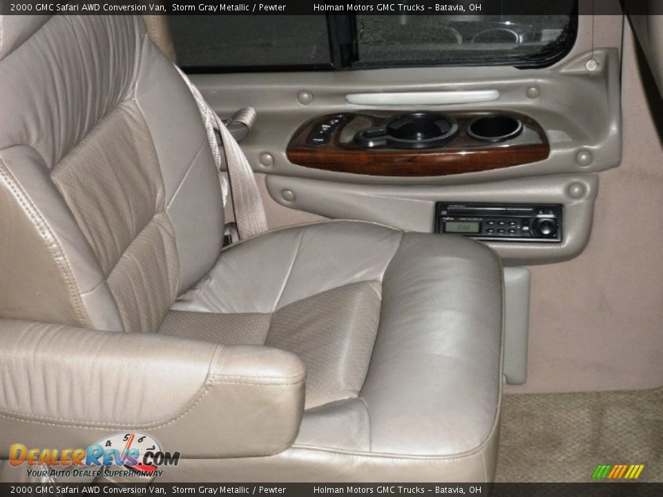 2000 GMC Safari AWD Conversion Van Storm Gray Metallic / Pewter Photo #21