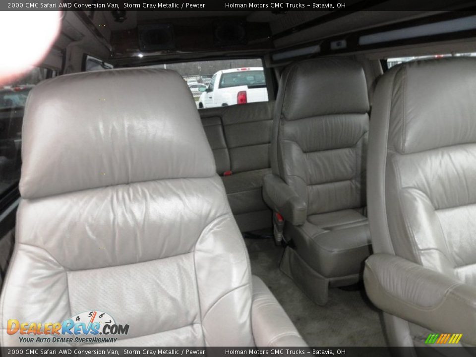 2000 GMC Safari AWD Conversion Van Storm Gray Metallic / Pewter Photo #24