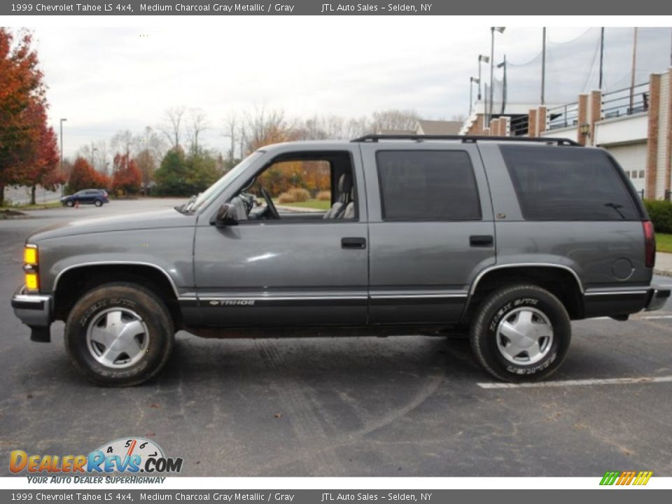 1999 Chevrolet Tahoe LS 4x4 Medium Charcoal Gray Metallic / Gray Photo #3