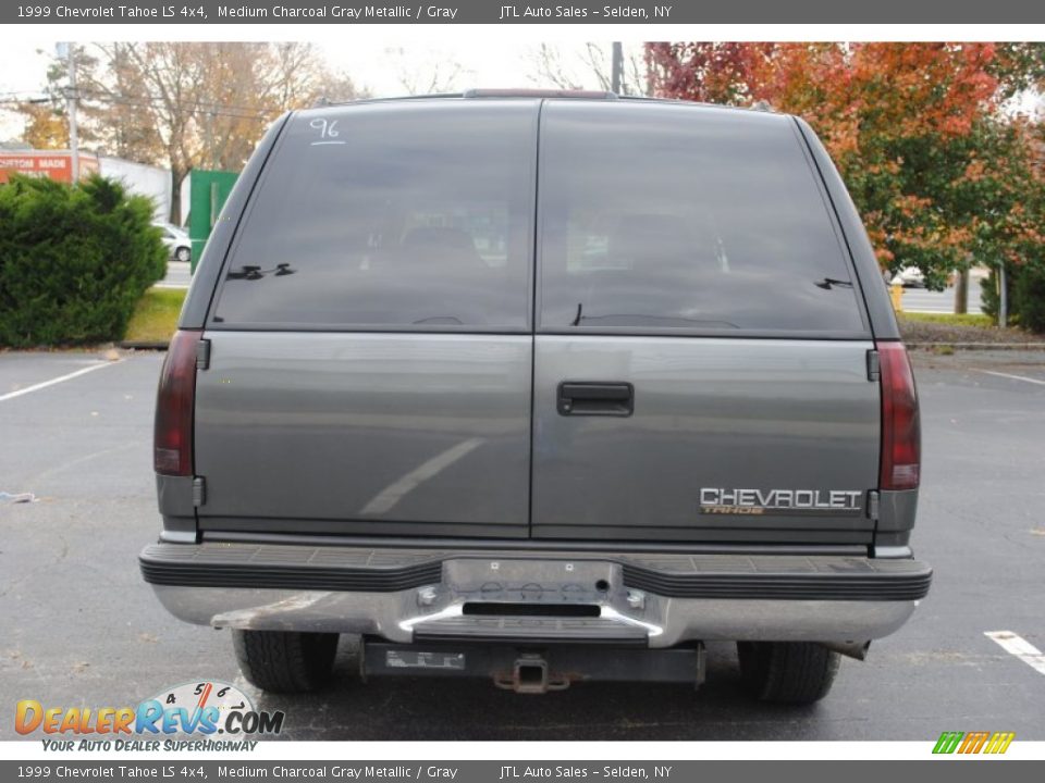 1999 Chevrolet Tahoe LS 4x4 Medium Charcoal Gray Metallic / Gray Photo #5