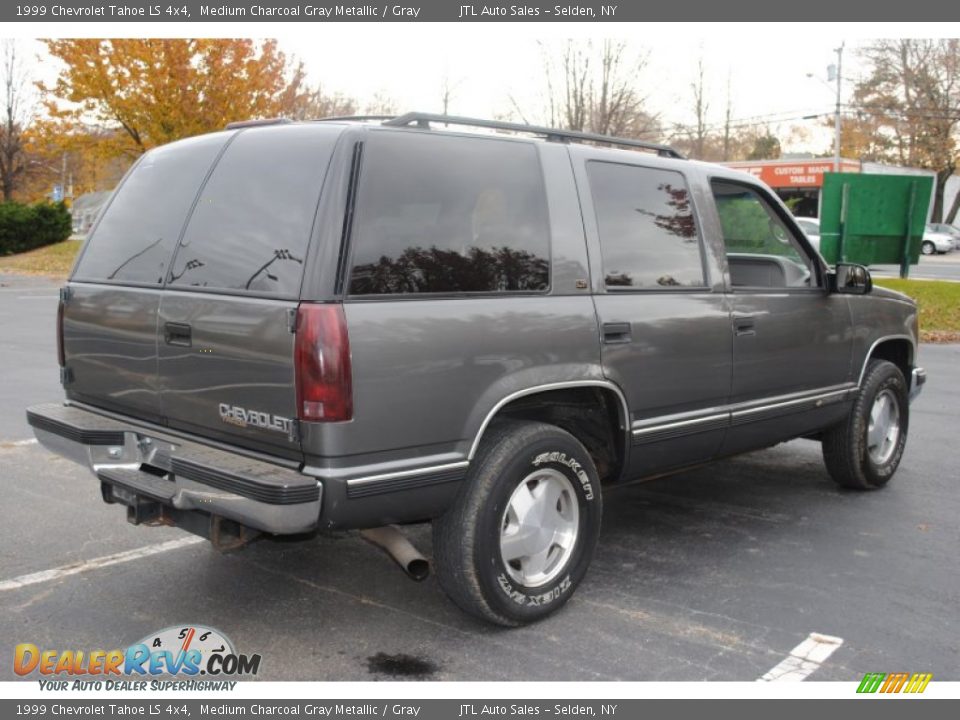 1999 Chevrolet Tahoe LS 4x4 Medium Charcoal Gray Metallic / Gray Photo #6