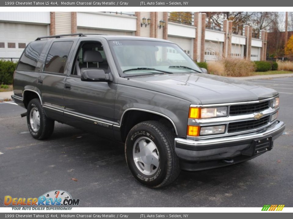 1999 Chevrolet Tahoe LS 4x4 Medium Charcoal Gray Metallic / Gray Photo #7