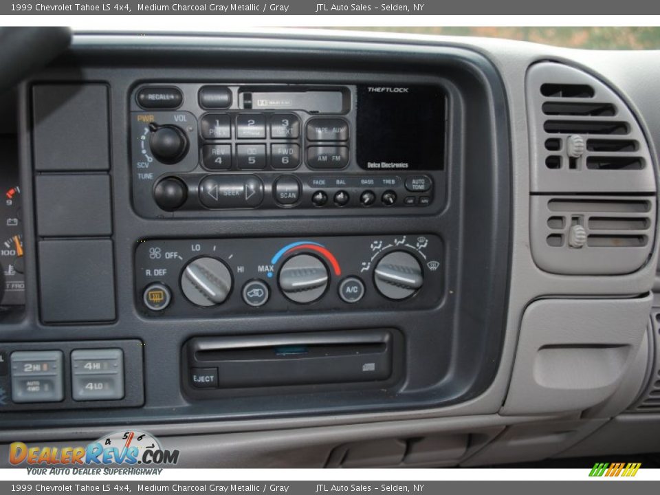 1999 Chevrolet Tahoe LS 4x4 Medium Charcoal Gray Metallic / Gray Photo #12