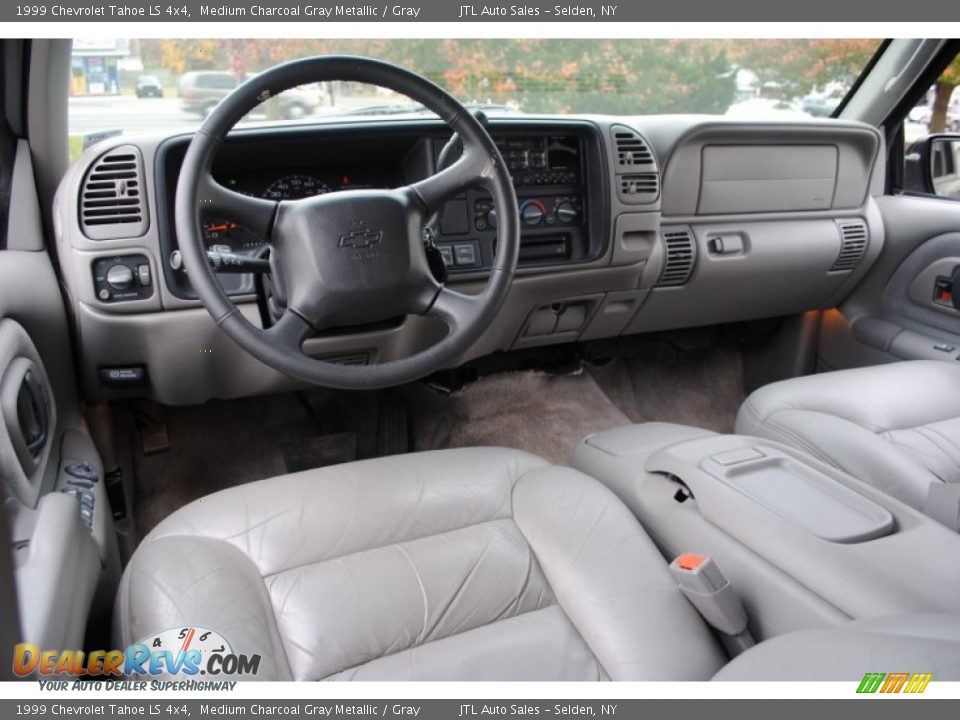 1999 Chevrolet Tahoe LS 4x4 Medium Charcoal Gray Metallic / Gray Photo #15