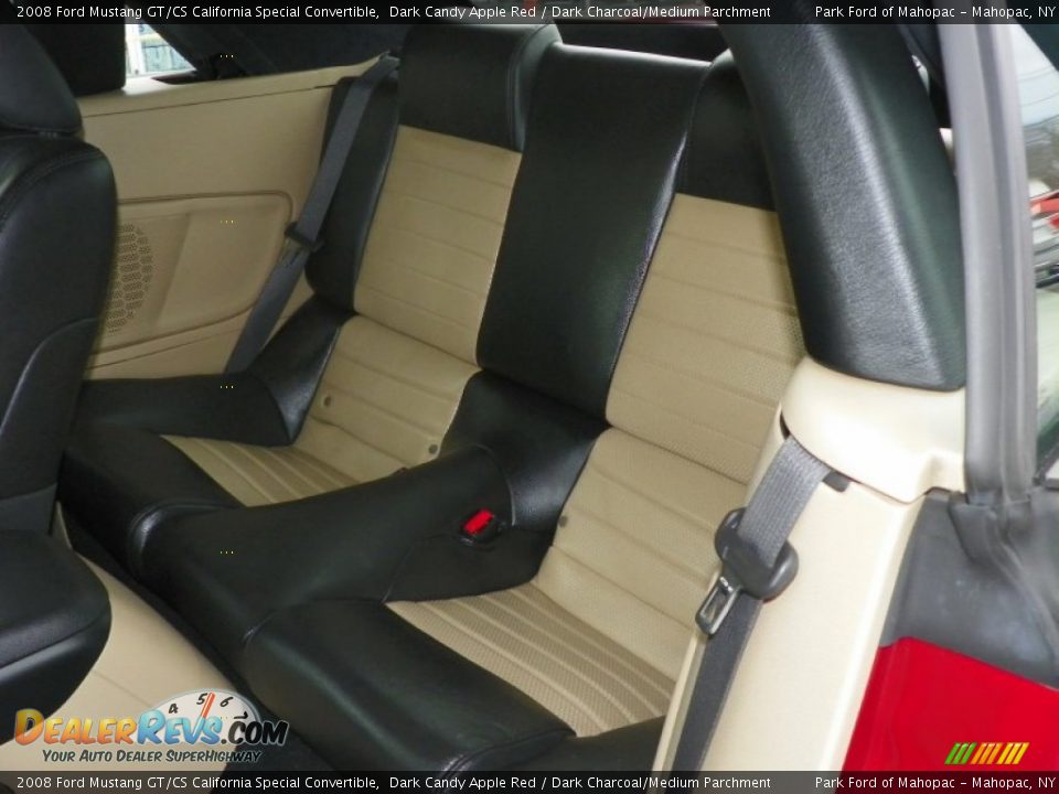 Dark Charcoal/Medium Parchment Interior - 2008 Ford Mustang GT/CS California Special Convertible Photo #6