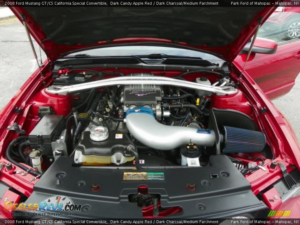 2008 Ford Mustang GT/CS California Special Convertible 4.6 Liter SOHC 24-Valve VVT V8 Engine Photo #11