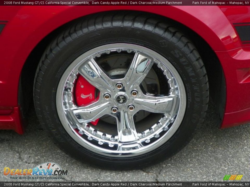 Custom Wheels of 2008 Ford Mustang GT/CS California Special Convertible Photo #18
