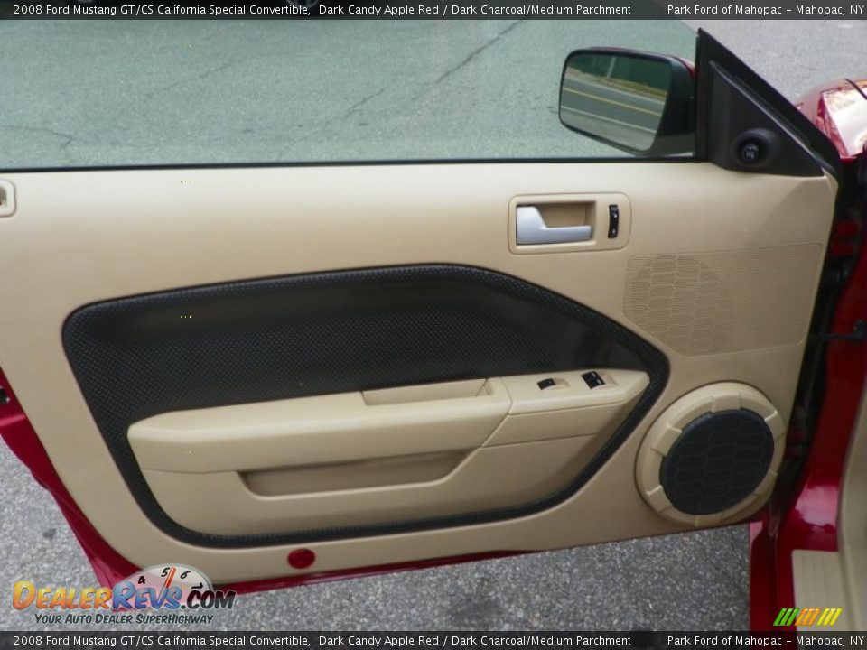 Door Panel of 2008 Ford Mustang GT/CS California Special Convertible Photo #19
