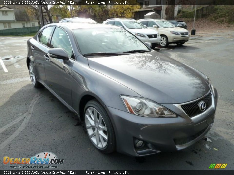 Front 3/4 View of 2012 Lexus IS 250 AWD Photo #6