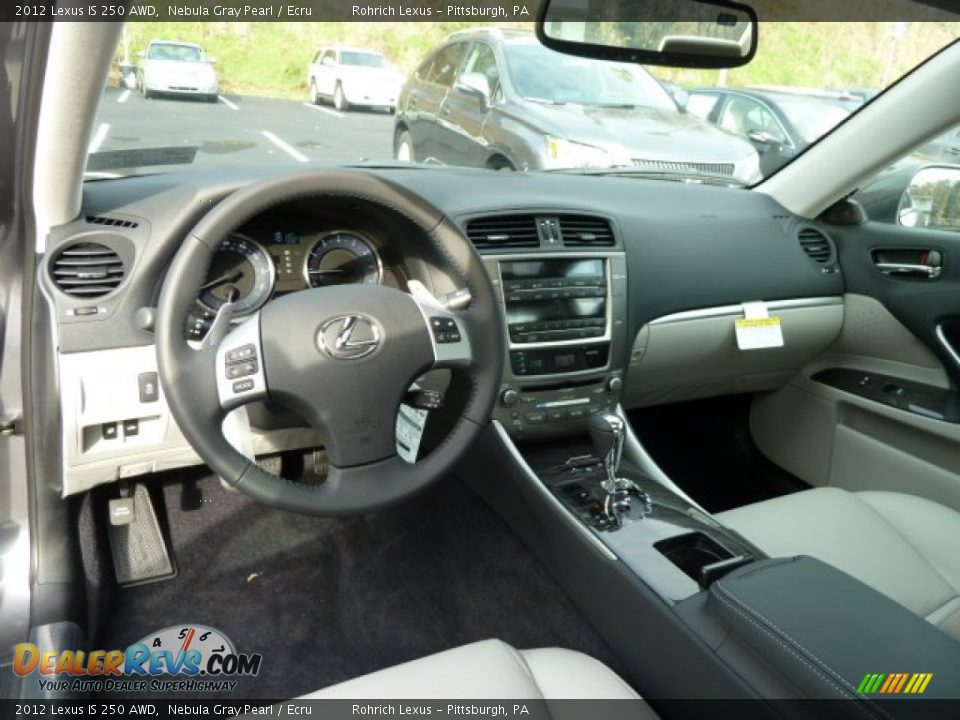 Dashboard of 2012 Lexus IS 250 AWD Photo #11