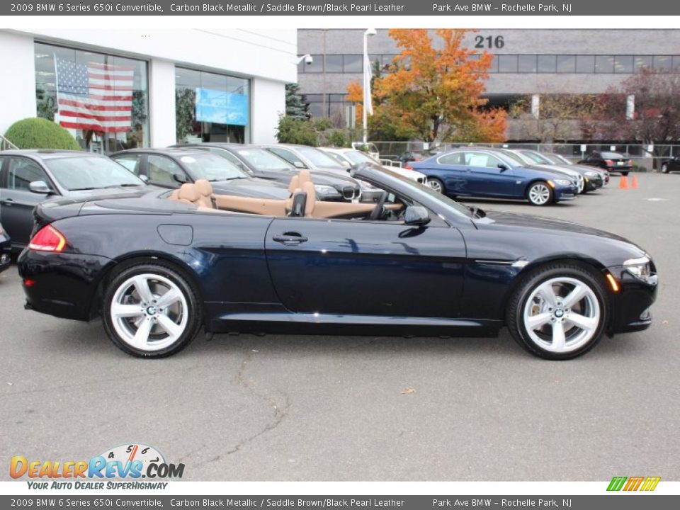 2009 Bmw 650i convertible black #3