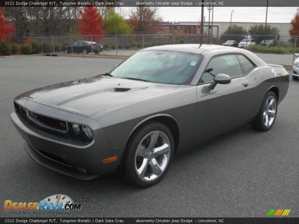 2012 Dodge Challenger R/T Tungsten Metallic / Dark Slate Gray Photo #1