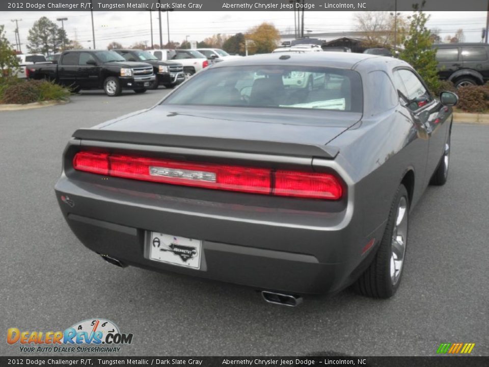 2012 Dodge Challenger R/T Tungsten Metallic / Dark Slate Gray Photo #3