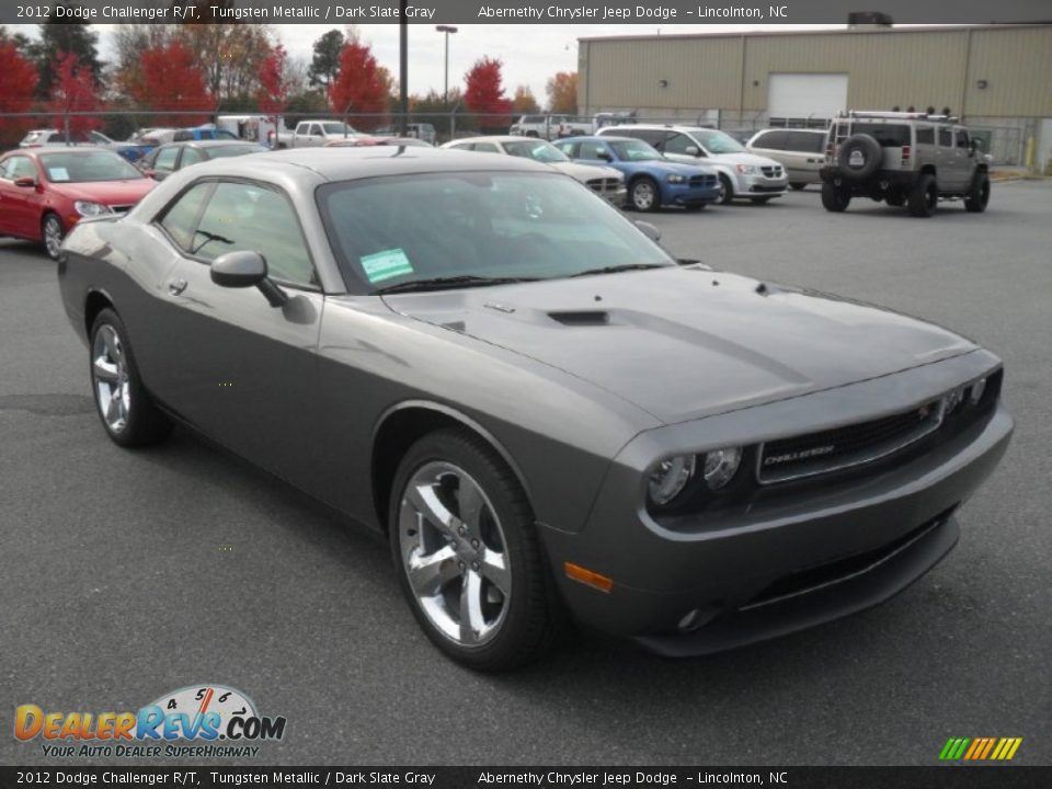 2012 Dodge Challenger R/T Tungsten Metallic / Dark Slate Gray Photo #5