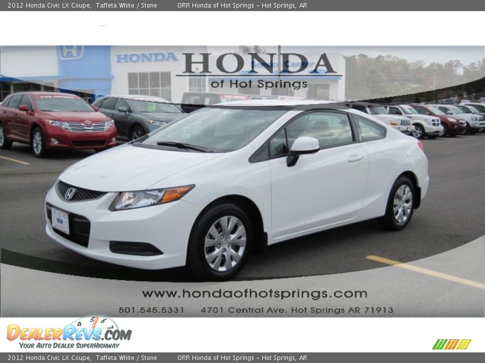 2012 Honda civic coupe lx white #6