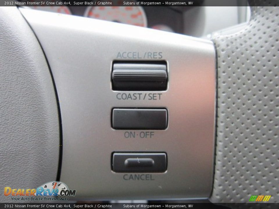 Controls of 2012 Nissan Frontier SV Crew Cab 4x4 Photo #18