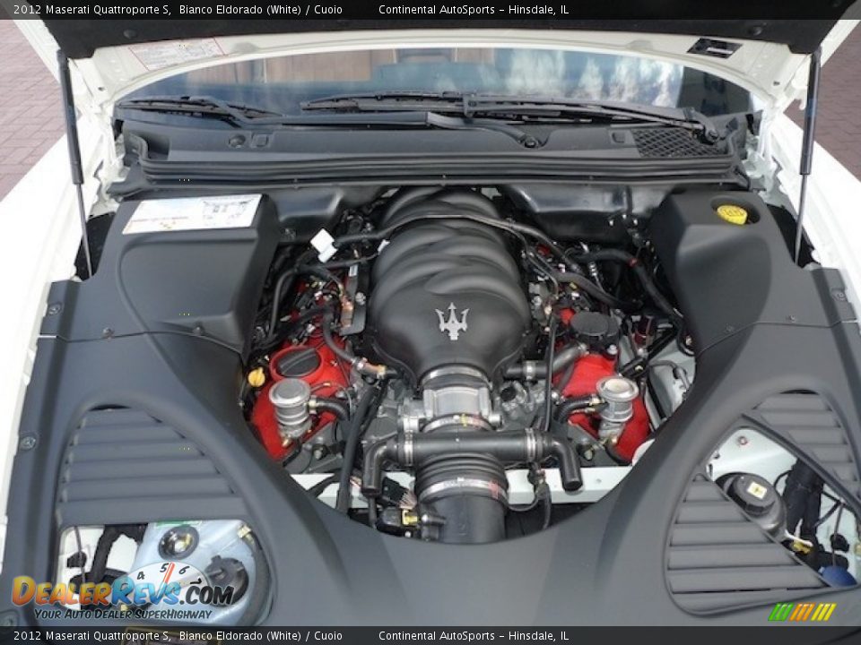 2012 Maserati Quattroporte S 4.7 Liter DOHC 32-Valve VVT V8 Engine Photo #4