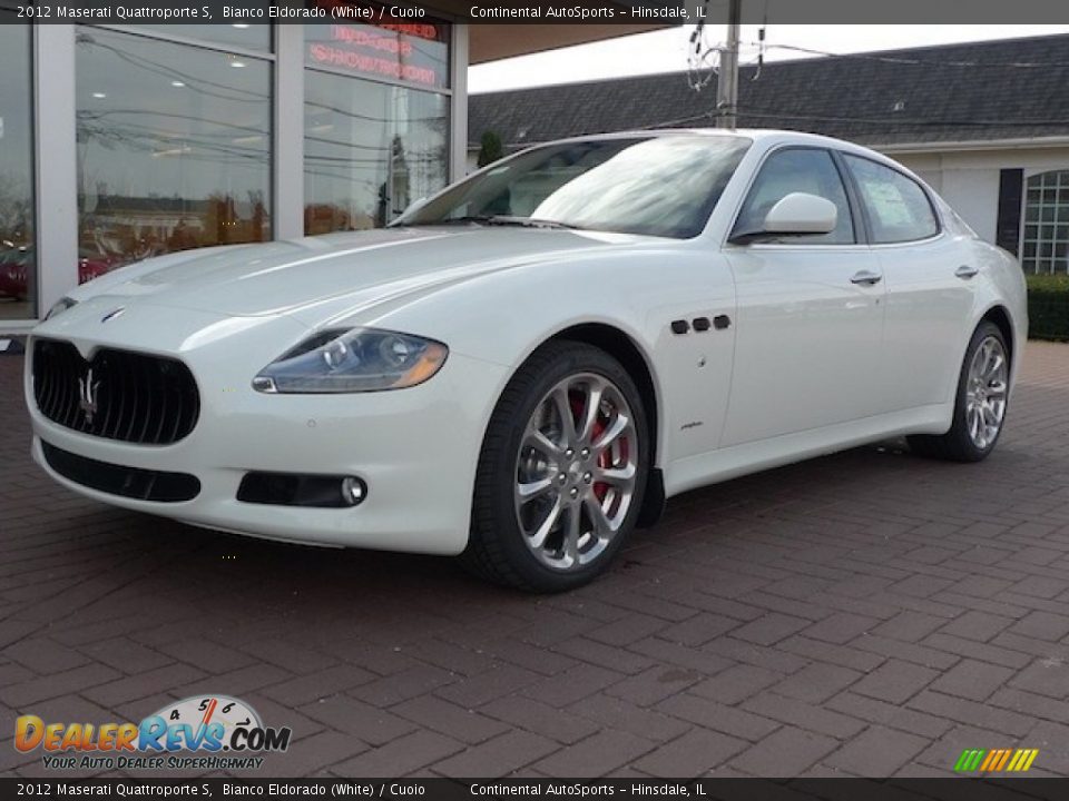 2012 Maserati Quattroporte S Bianco Eldorado (White) / Cuoio Photo #5