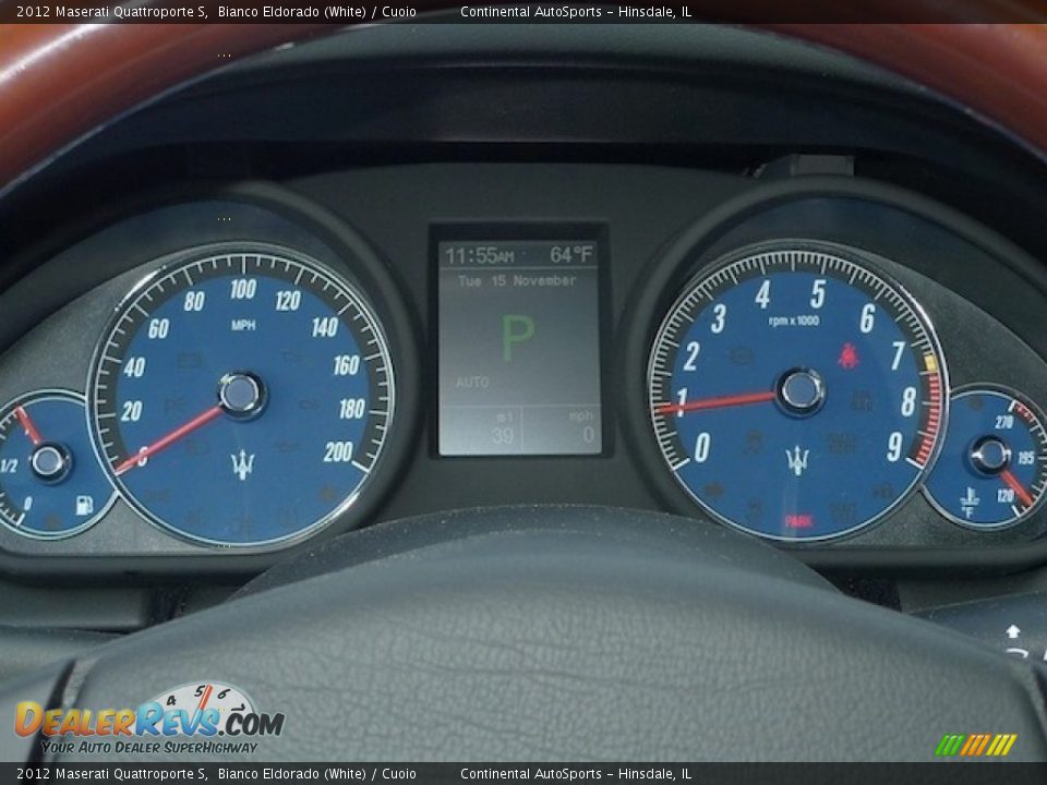2012 Maserati Quattroporte S Gauges Photo #21