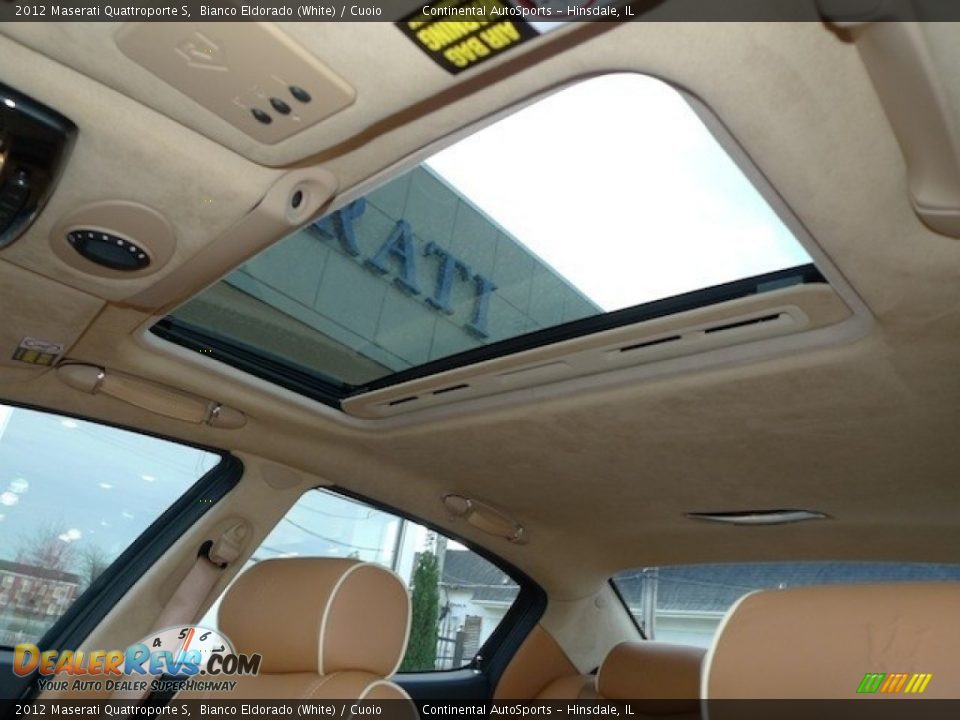 Sunroof of 2012 Maserati Quattroporte S Photo #26