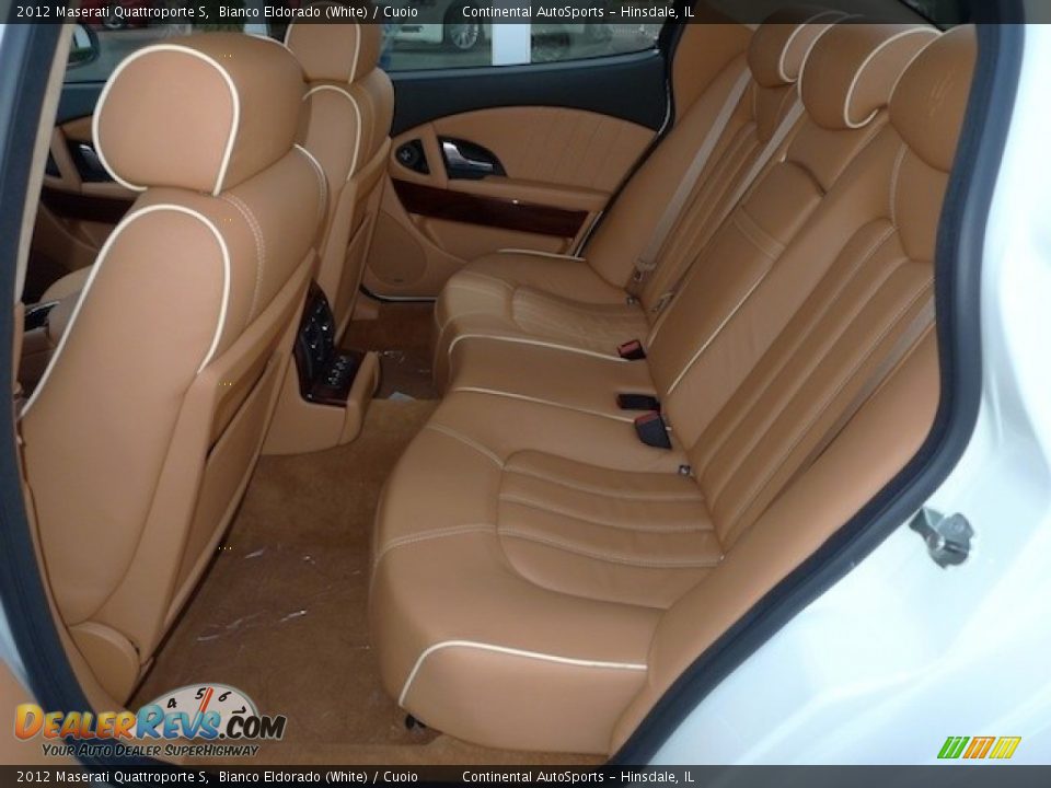 Cuoio Interior - 2012 Maserati Quattroporte S Photo #28