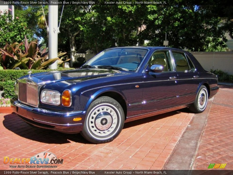 Peacock Blue 1999 Rolls-Royce Silver Seraph  Photo #3