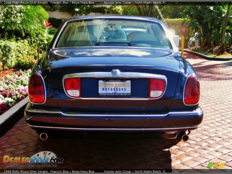 1999 Rolls-Royce Silver Seraph Peacock Blue / Beige/Navy Blue Photo #8