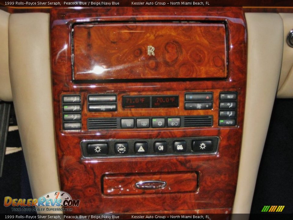 1999 Rolls-Royce Silver Seraph Peacock Blue / Beige/Navy Blue Photo #29