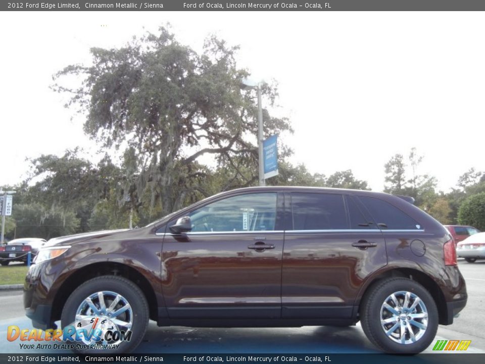 Cinnamon Metallic 2012 Ford Edge Limited Photo #2