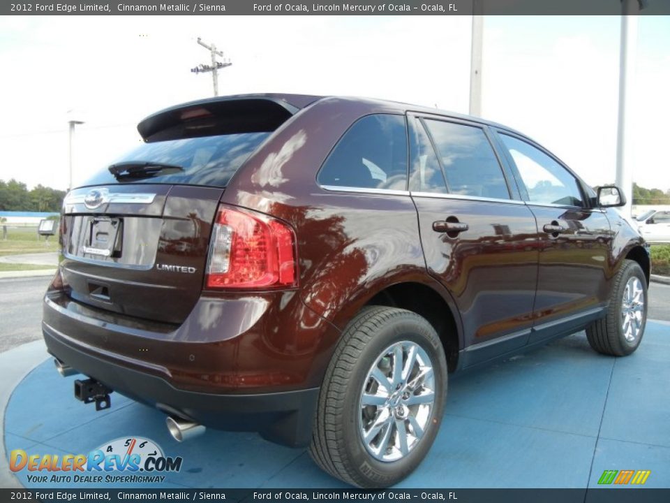 Cinnamon Metallic 2012 Ford Edge Limited Photo #3