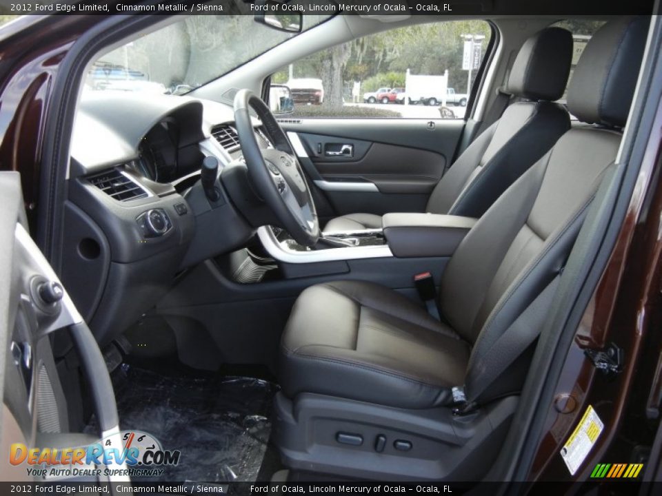 Sienna Interior - 2012 Ford Edge Limited Photo #5