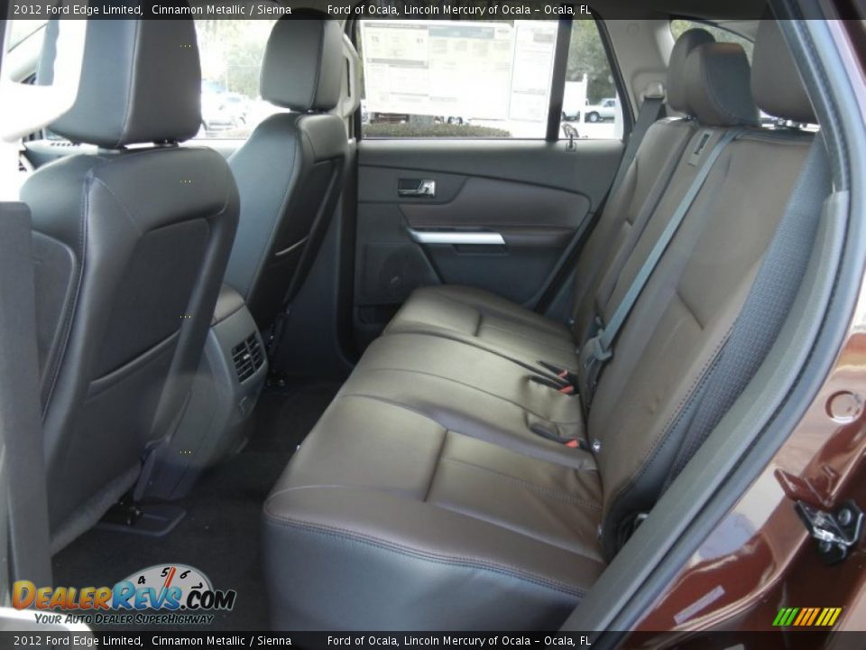 Sienna Interior - 2012 Ford Edge Limited Photo #6