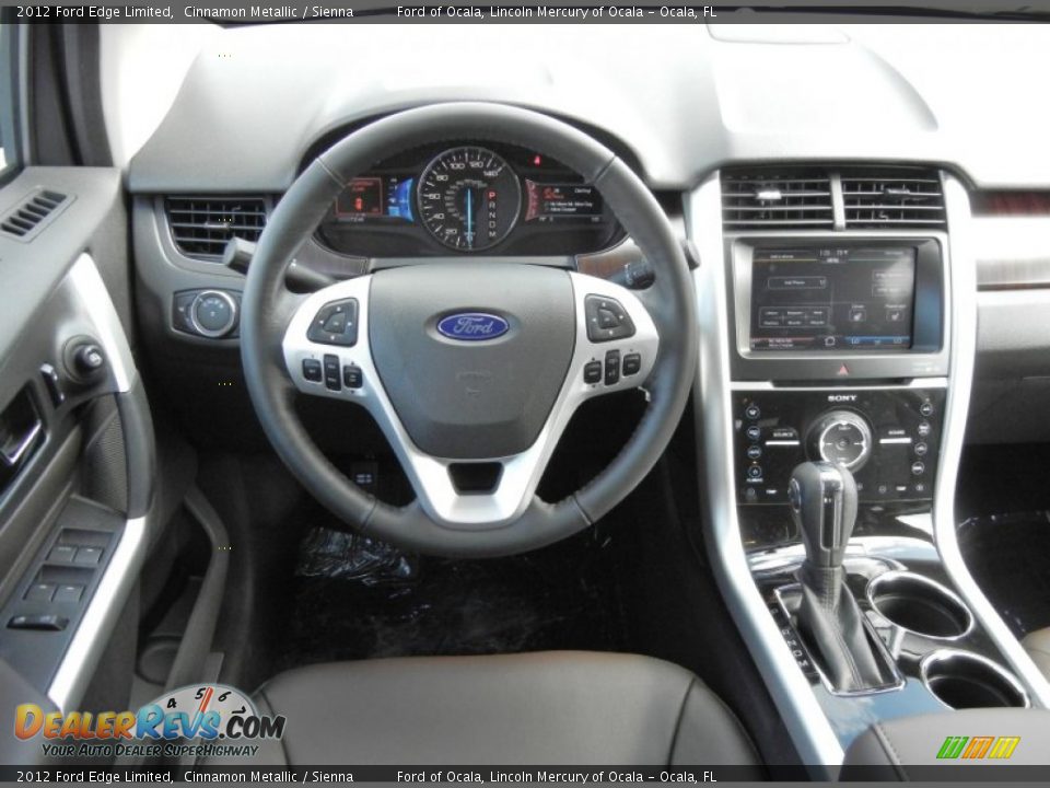 Dashboard of 2012 Ford Edge Limited Photo #7