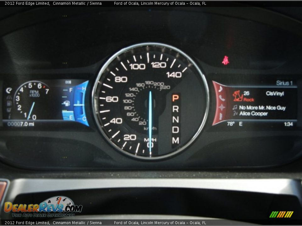 2012 Ford Edge Limited Gauges Photo #8