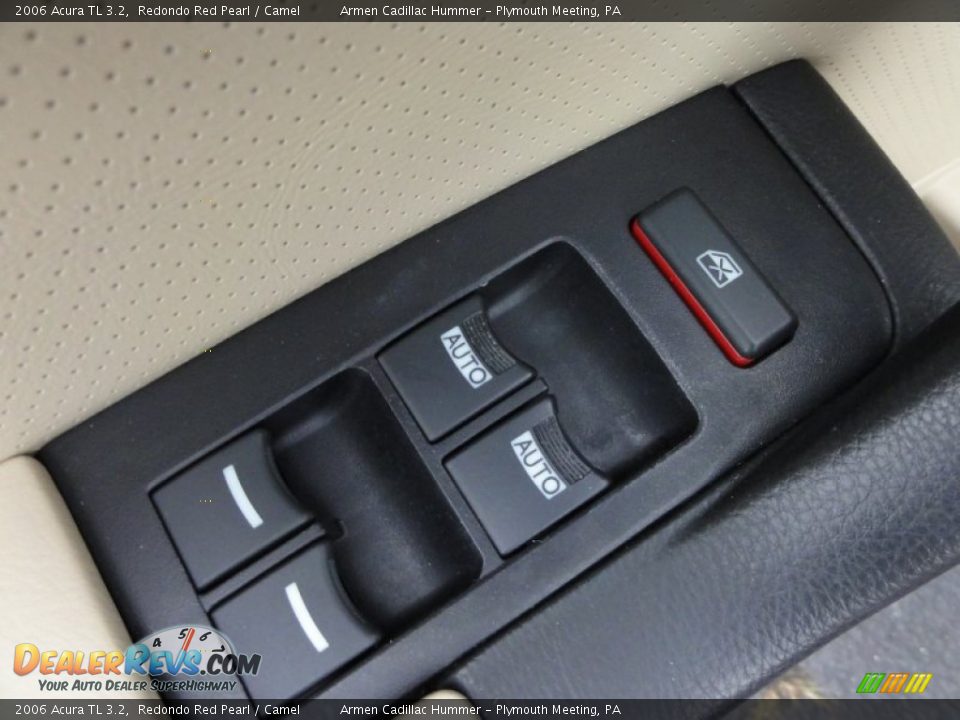2006 Acura TL 3.2 Redondo Red Pearl / Camel Photo #15