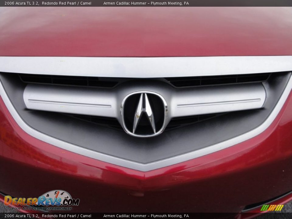 2006 Acura TL 3.2 Redondo Red Pearl / Camel Photo #30