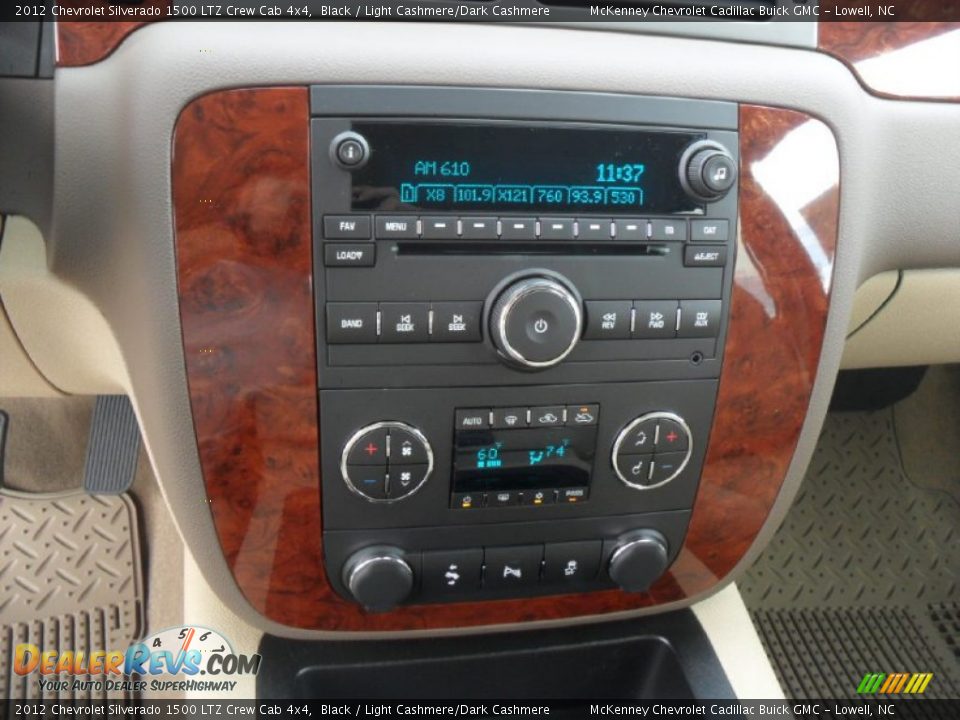 Controls of 2012 Chevrolet Silverado 1500 LTZ Crew Cab 4x4 Photo #11