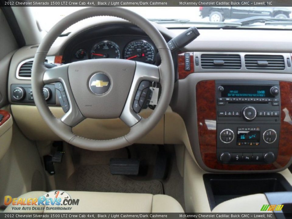 Dashboard of 2012 Chevrolet Silverado 1500 LTZ Crew Cab 4x4 Photo #15