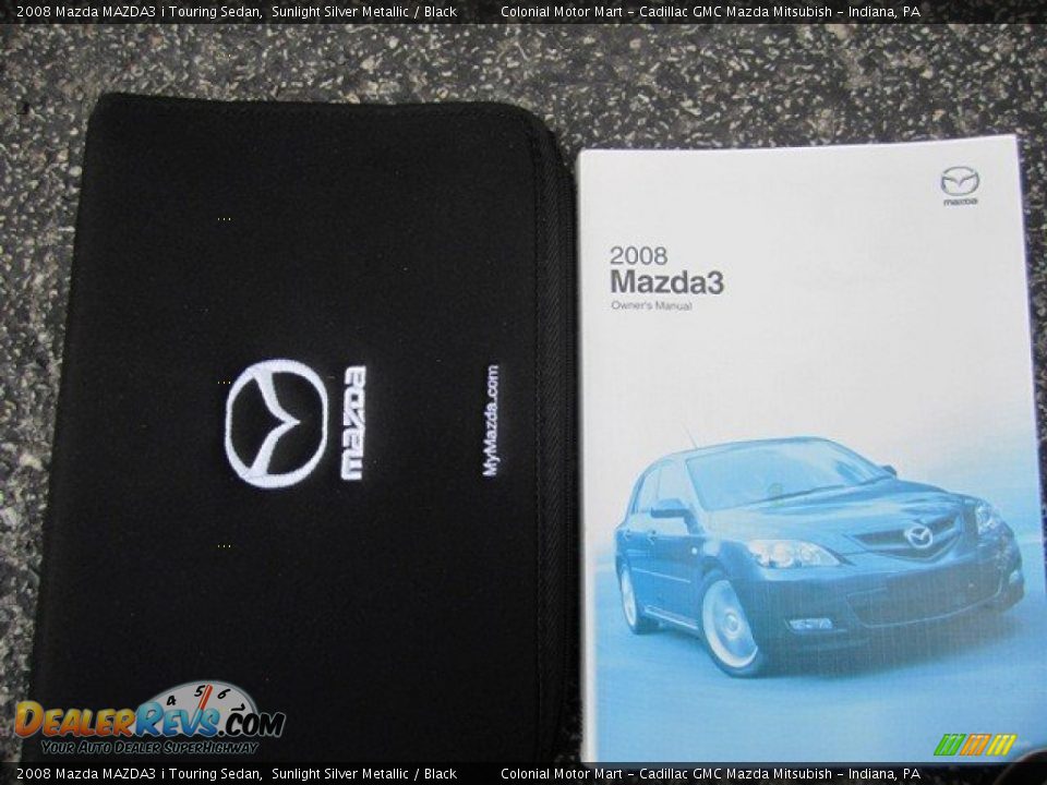2008 Mazda MAZDA3 i Touring Sedan Sunlight Silver Metallic / Black Photo #20
