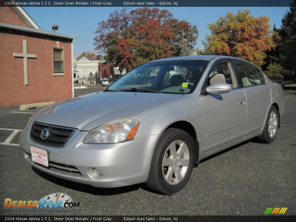 2004 Nissan Altima 2.5 S Sheer Silver Metallic / Frost Gray Photo #2