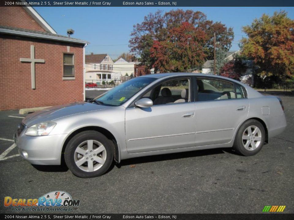 2004 Nissan Altima 2.5 S Sheer Silver Metallic / Frost Gray Photo #3