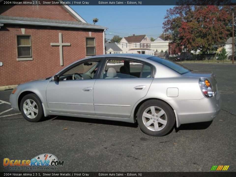 2004 Nissan Altima 2.5 S Sheer Silver Metallic / Frost Gray Photo #4