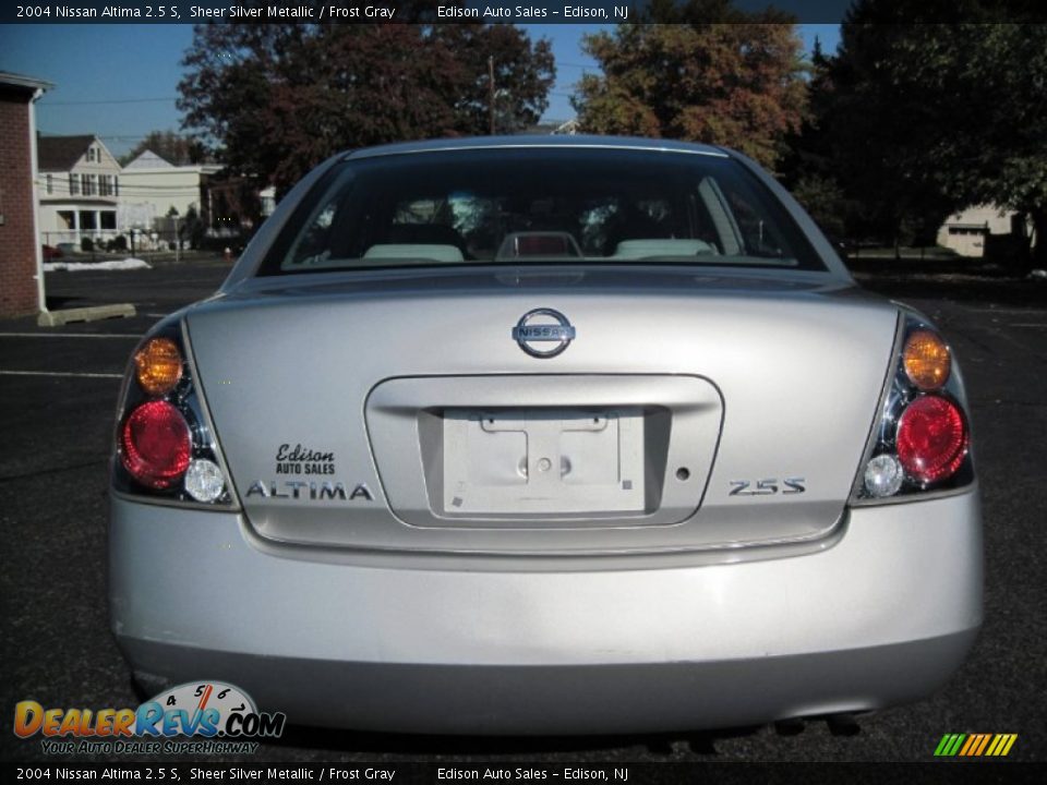 2004 Nissan Altima 2.5 S Sheer Silver Metallic / Frost Gray Photo #6