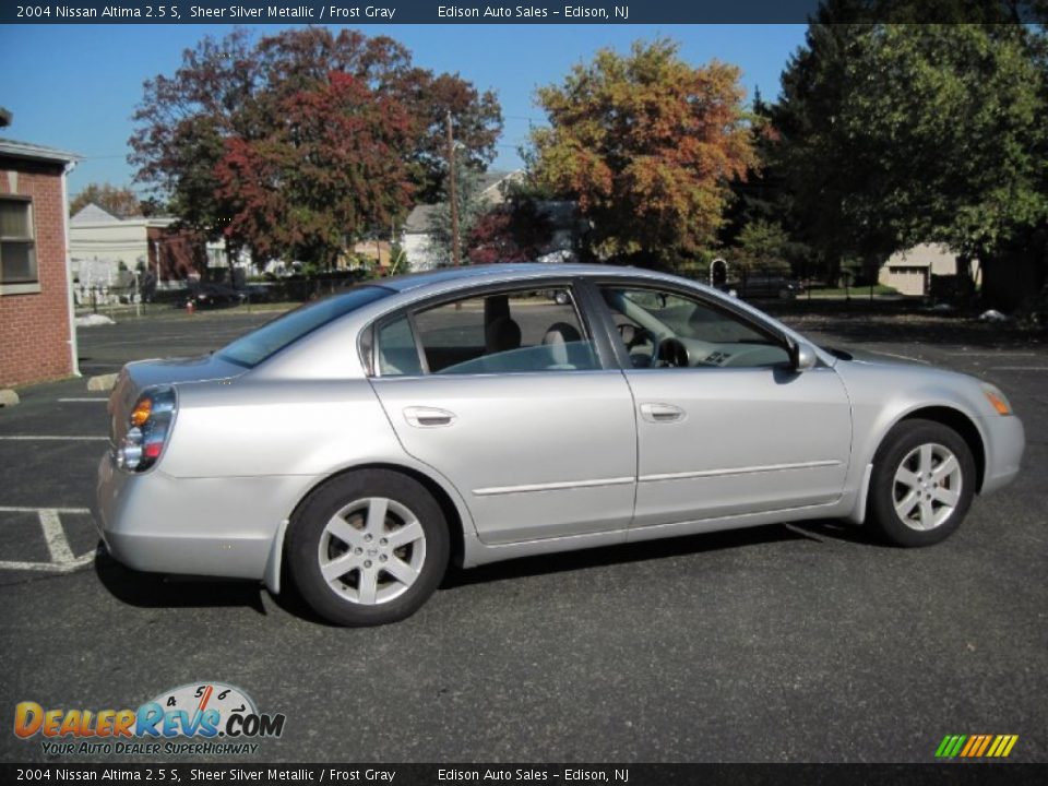 2004 Nissan Altima 2.5 S Sheer Silver Metallic / Frost Gray Photo #8