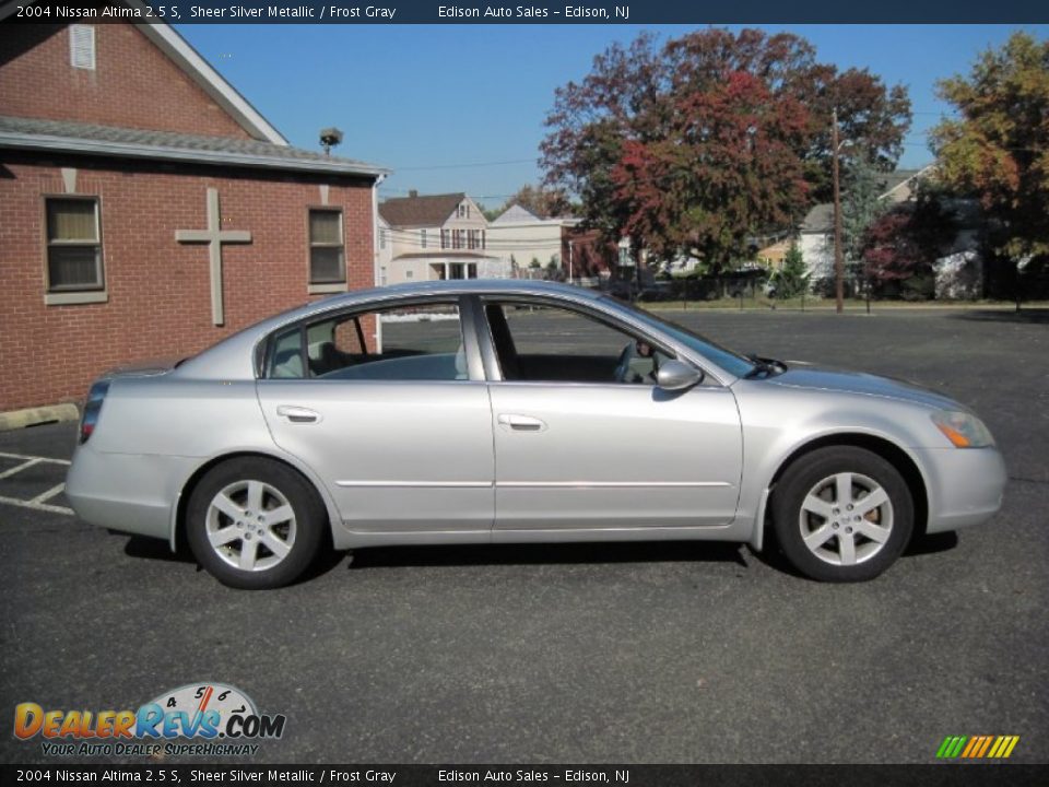 2004 Nissan Altima 2.5 S Sheer Silver Metallic / Frost Gray Photo #9