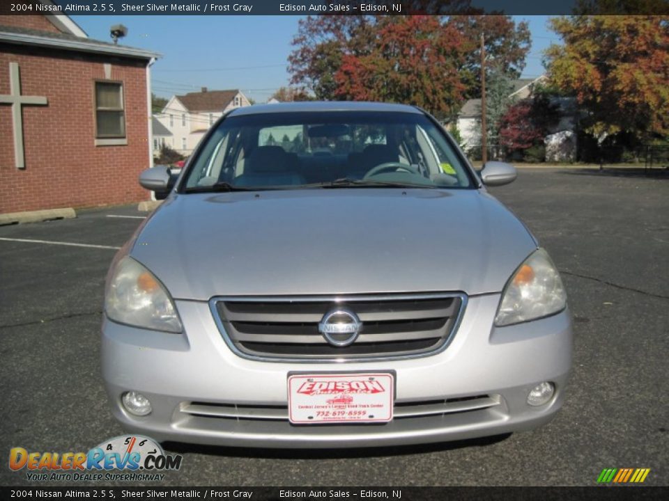 2004 Nissan Altima 2.5 S Sheer Silver Metallic / Frost Gray Photo #12