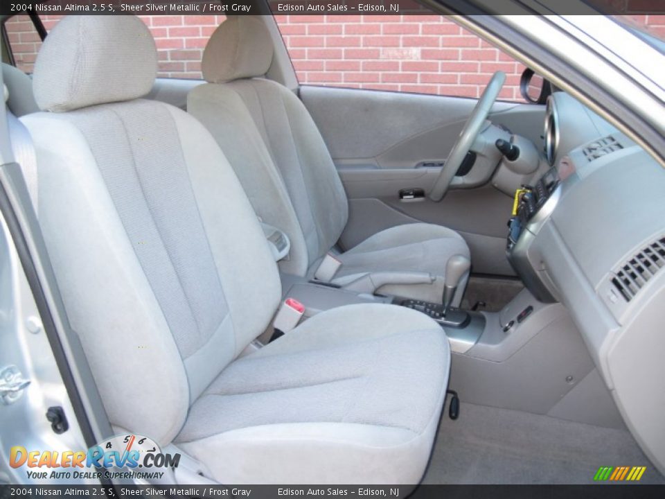 2004 Nissan Altima 2.5 S Sheer Silver Metallic / Frost Gray Photo #14