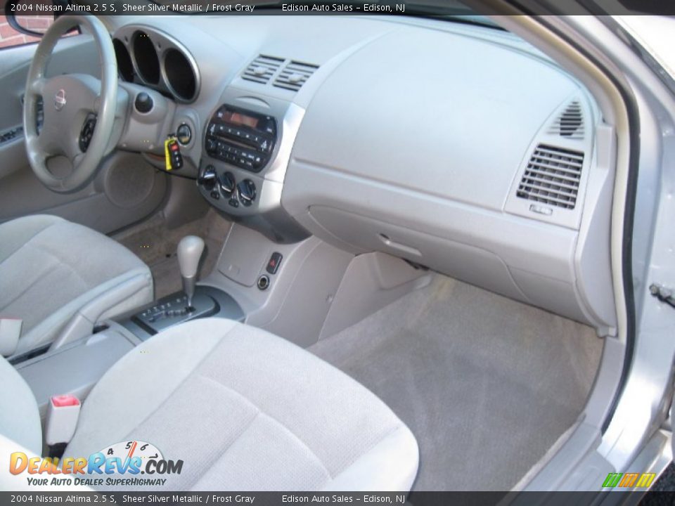 2004 Nissan Altima 2.5 S Sheer Silver Metallic / Frost Gray Photo #16